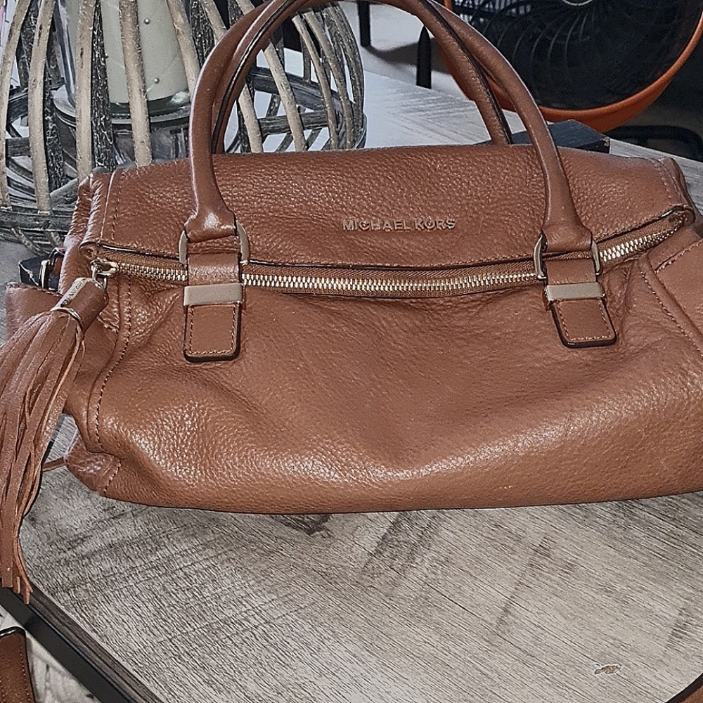 Michael Kors hand held/cross body purse